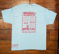 Lot of 15 San Francisco & Austin BrewskeeBall Graphic T-Shirts Various Sizes