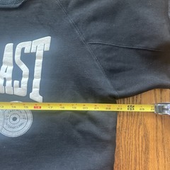 Vintage Everlast Gym Boxing Weight Lifting Barbell Cut Off Shirt Sweatshirt