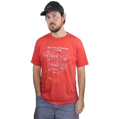 Vtg 80s Hanes “The Art of Eating a Crab” Fat Crab T-Shirt Mens XL Single Stitch
