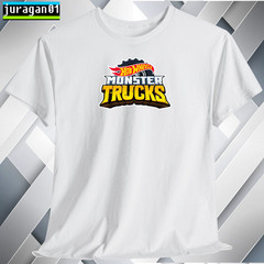 HW Monster Trucks T-Shirt Logo Many Colors Size S to 5XL Made in USA