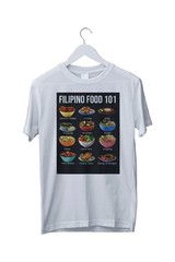 NEW Filipino Food 101 Popular Pinoy Food Funny T-Shirt Mens S M L XL 2 3 4 XL