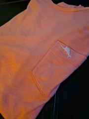 $49.50 TOMMY BAHAMA Pocket T Shirt Orange XL 100% Cotton – WORN ONCE!