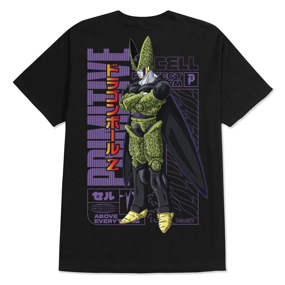 Dragon Ball anime t shirt, Dragon Ball Z, cell perfect form lot