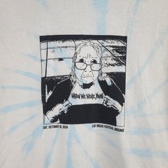 When We Were Young Music Festival T Shirt Las Vegas 2024 White w/ Tie Dye L