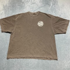 Santa Cruz Scrawl Brick Dot T Shirt Unisex M Gray Cotton Crew Neck Graphic Print