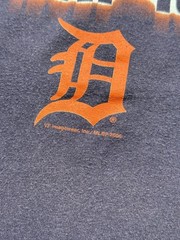 Vintage Faded 2006 Detroit Tigers American League Champions Tshirt Men’s Medium