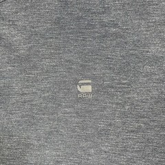G-Star Raw Henley Shirt Mens XXL Blue Long Sleeve Knit Pattern Logo Buttons