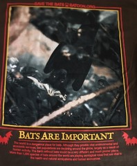 Online Ceramics LARGE Save The Bats BATCon Shirt SOLD-OUT *NEW*
