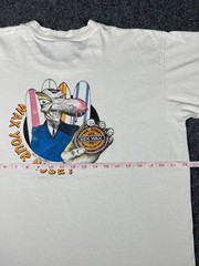 Vintage 90s Mr Zogs Sex Wax T Shirt Wax Your Nose Surf White L