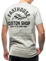 Fasthouse Men’s Dispatch Short Sleeve T-shirt Custom Speed Shop Motocross Tee
