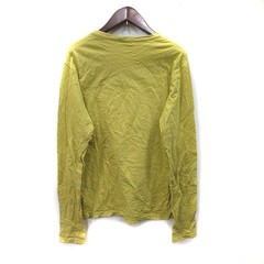 Journal Standard Long Sleeve T-Shirt M Yellow Cut and Sewn Used