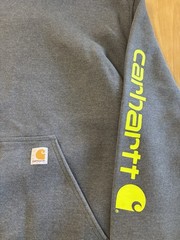 Carhartt Men’s XXL Clothing Lot 2 Hoodies & Henley Shirt Workwear Bundle