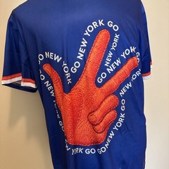 “GO NEW YORK GO NEW YORK GO” New York Knicks Inspired Unisex classic tee