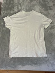 RAG & BONE Henley Shirt Mens Sz XL Tan Made in Peru Heather Beige Button Casual
