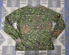 Vintage 90s DK Flatwoods Palmetto Camouflage Longsleeve T-shirt Men’s Sz S USA