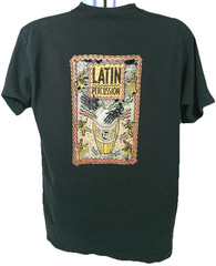 Vintage Latin Percussion LP T Shirt Drum Graphic L Made in USA Single Stitch