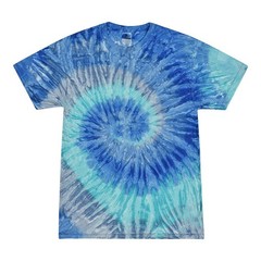 Pick a Blue Tie Dye T-Shirts Adult S M L XL 2XL 3XL 4XL 5XL Colortone
