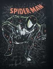Spider-man Men’s XL Mesn Green Tinted McFarlane Cover Art T-Shirt Marvel 489