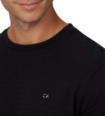 Calvin Klein Men’s Dress Tee in Beige, Black or White Pick Your Size S-3XL NWT