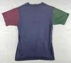 Vintage Belton Designer Tee Tri Color Old Angler’s Fishing Hole Shirt L Made USA