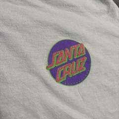 VTG Y2K Santa Cruz Skateboards, Meek Slasher, Long Sleeve Shirt Size XL