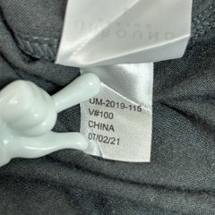 Unbound Merino Shirt Men’s Large Gray V-Neck 100% Merino Wool Lightweight
