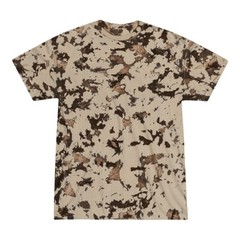 Multi-Color Tie Dye Iced T-Shirts, Adults Short Sleeve Cotton Colortone