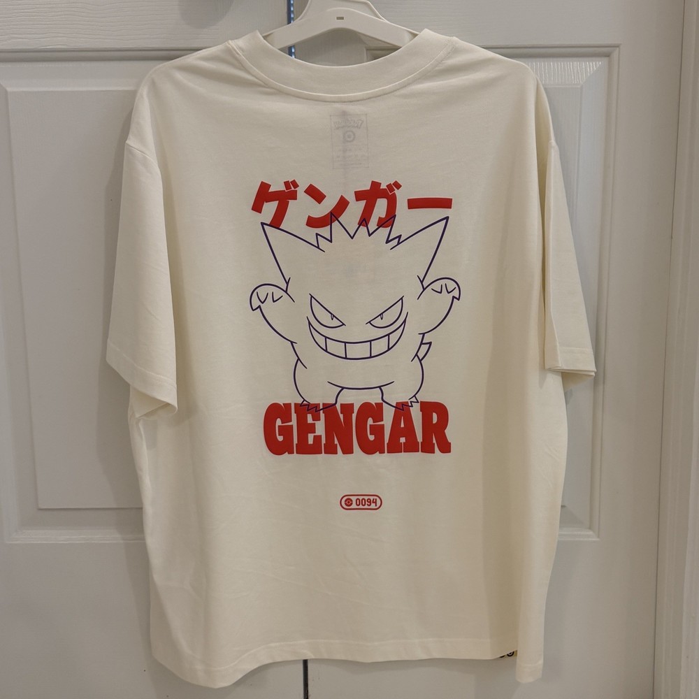 Pokemon x Target Gengar Graphic Print T-Shirt Short Sleeve Large