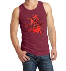 Sepultura Metal Group Men’s Tank Top (Multiple Variations)