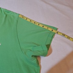 Aeropostale Lime Green White Spell Out Logo Graphic Tshirt Preppy Y2K Size XXL