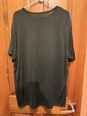 NEW! Unbound Merino Men’s XXL 2X 2XL Forest Green Crew T-Shirt Wool Short Sleeve