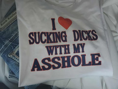 I Love Sucking D*cks with My As*hole Obscene Tshirt Shirt S M L XL XXL