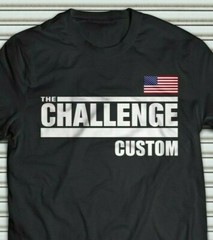 The Challenge Shirt Your Custom Name and Flag T-shirt MTV