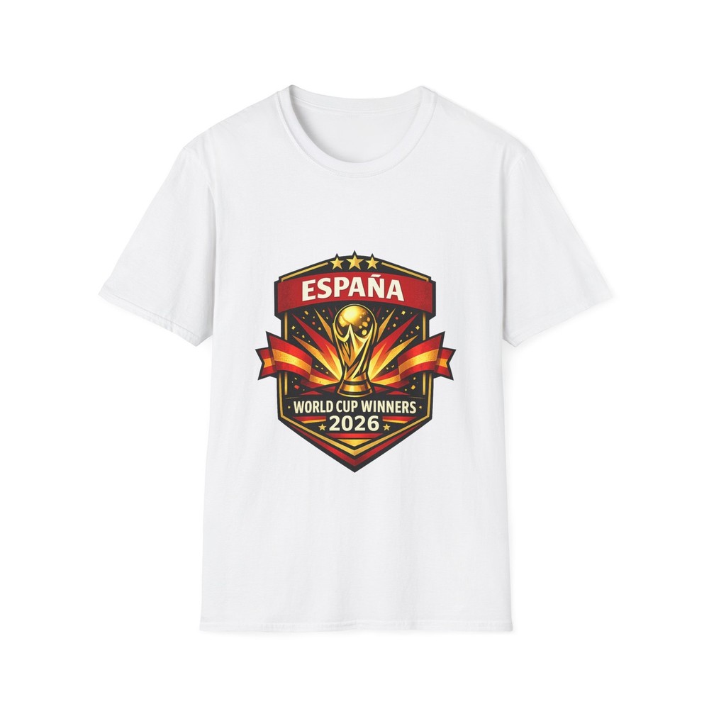 España World Cup Winners 2026 T-Shirt | Soccer Crest
