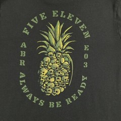 5.11 Tactical Shirt Mens Medium Black Pineapple Grenade Always Be Ready Utility
