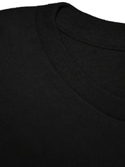 Machine Washable, Comfortable Cotton Crew Neck Short Sleev