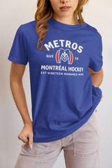 Montreal Metros – Hollander 24 Hockey Jersey – Heated Rivals Xs-6x T-shirt