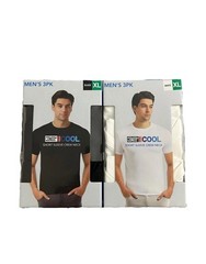 32 DEGREES COOL MEN’S 3 PACK SHORT SLEEVE CREW NECK SHIRT
