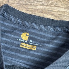 Carhartt Pocket T Shirt Lot Of 2 Striped Size XL