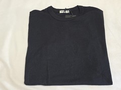 NEW Buck Mason Black Slub Modern Classic Essential Short Sleeve Tshirt Small