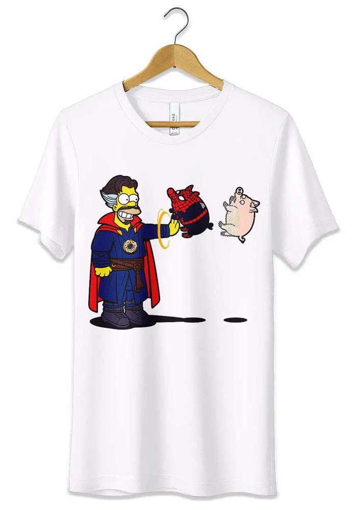 Homer Simpson Spider Pork Funny T Shirt T Shirt S M L XL XXL