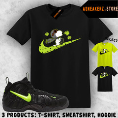 Tee Shirt Matching Foamposite Pro Voltage 2026 Match Sneaker S Dog Fly T-Shirt