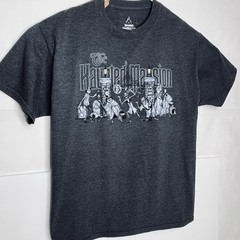 Disneyland The Haunted Mansion T-Shirt Size Large Gray