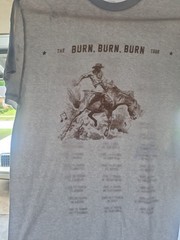 Zach Bryan Burn Tour Shirt Mens Medium Western Country Concert Merch World 2023