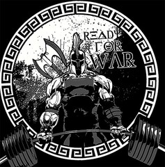 Iron Gods Ares Gym T-Shirt, Pump Cover, Gym Outfit, Greek God Shirt, Gym Tee