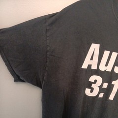 Stone Cold Steve Austin 3:16 Mens T-Shirt Black Skull Wrestling WWE Size XL