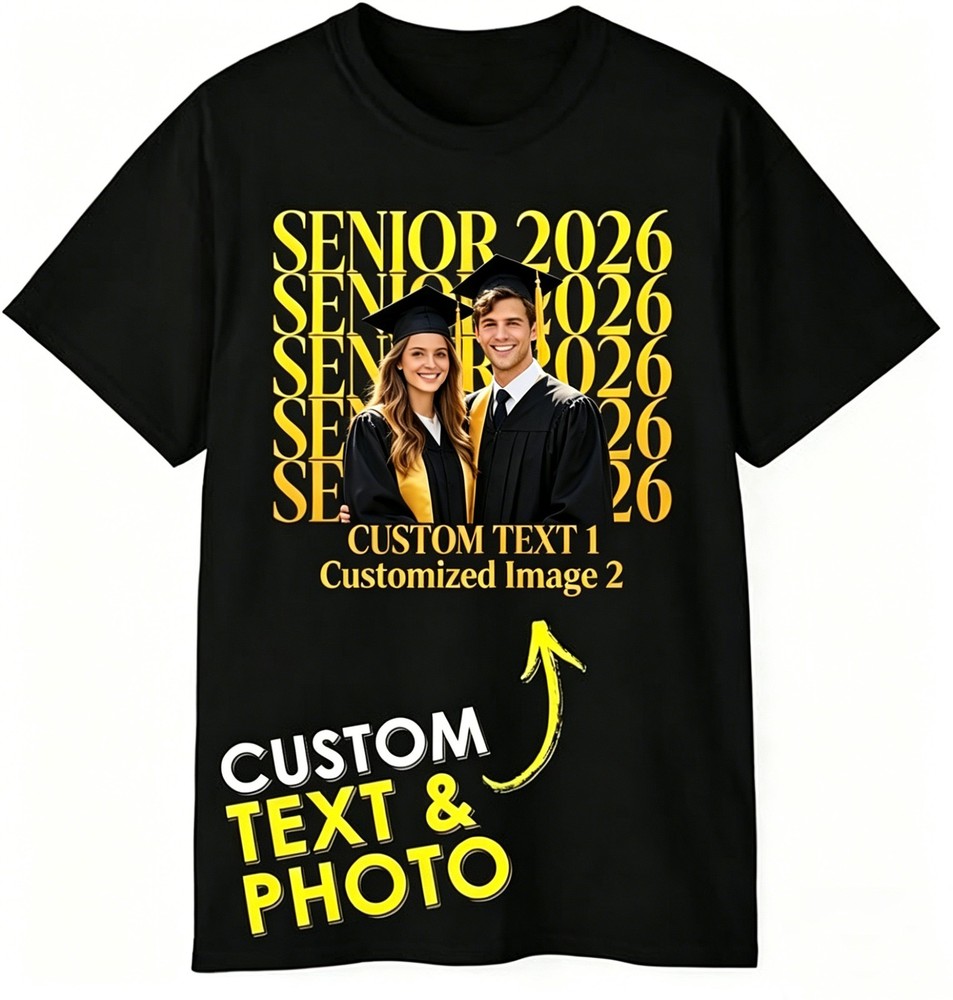 Custom Best Friend Graduation T-Shirt,Personalized Name Nickname, Logo Design