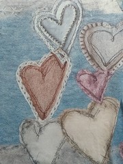 Bohemian Hippie Heart Cotton T-Shirt Size Large ~ New