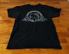 Sanrio Hello Kitty Official Merchandise T-Shirt Adult Men’s Medium Black