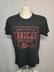 Vancouver Canucks Hockey since 1970 Adult Small Gray TShirt